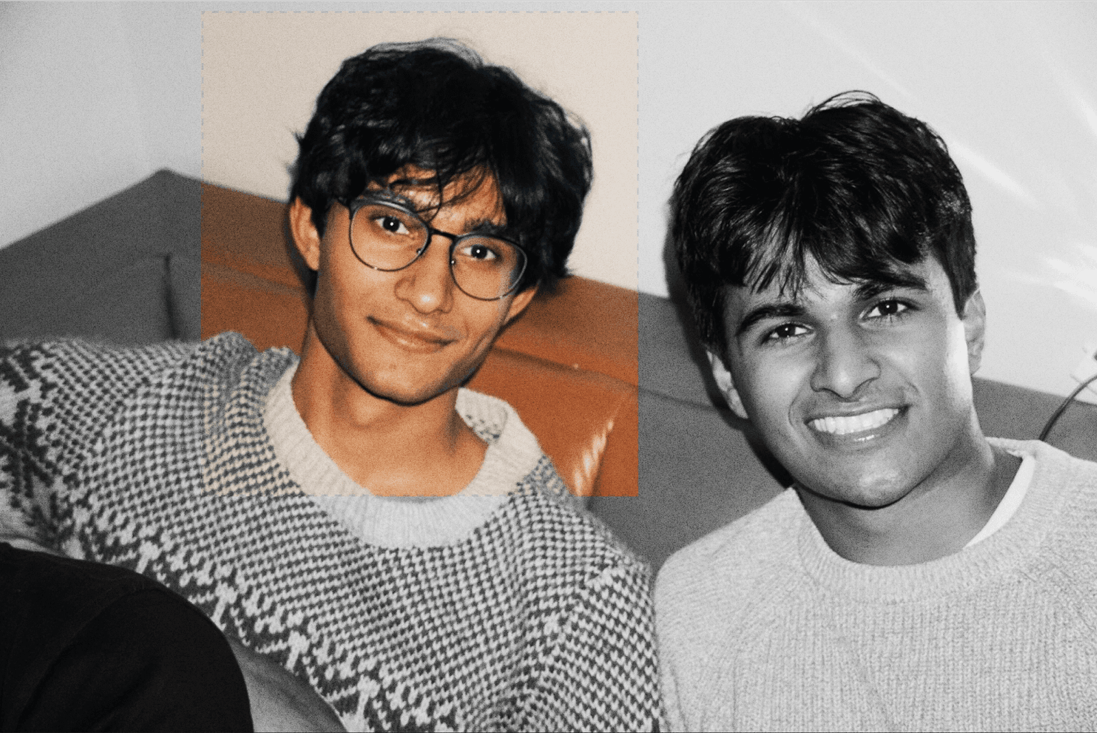 Akash Moorching with Viraaj Singh at University of Maryland, October 2024